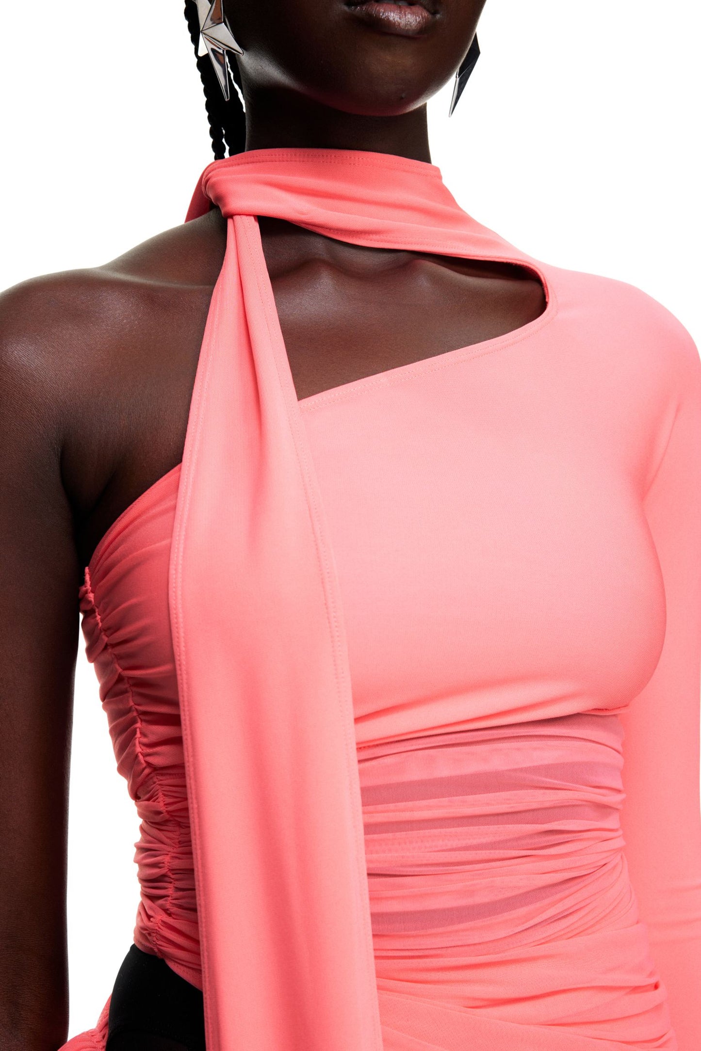 H&M x Mugler: Knot-Detail Dress FOR SALE