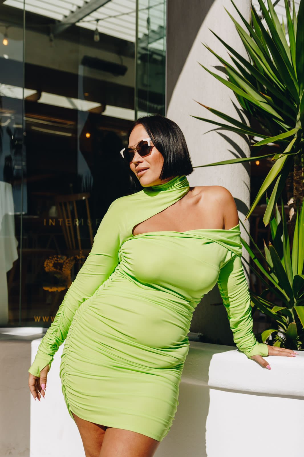 H&M x Mugler: One-shoulder Mini – Something Borrowed